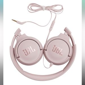 JBL TUNE 500 - Wired On-Ear Headphones - pink